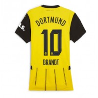 Borussia Dortmund Julian Brandt #10 Fußballbekleidung Heimtrikot Damen 2024-25 Kurzarm